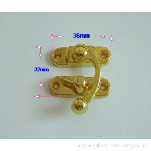 High Quality Wooden Box Alloy Metal Lock